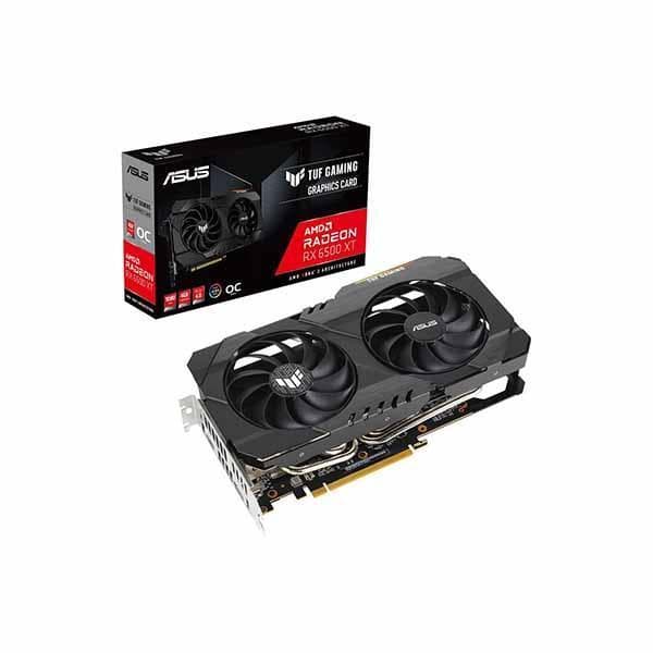 Asus TUF Gaming RX 6500 XT OC 4GB Gaming Graphics Card - 1