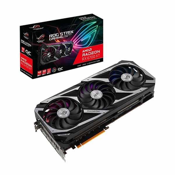 ASUS ROG STRIX Radeon RX 6700 XT OC Edition Gaming Graphics Card - 1