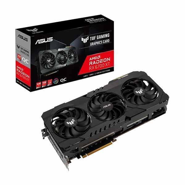 ASUS TUF Gaming Radeon RX 6700 XT OC Edition Graphics Card - 1