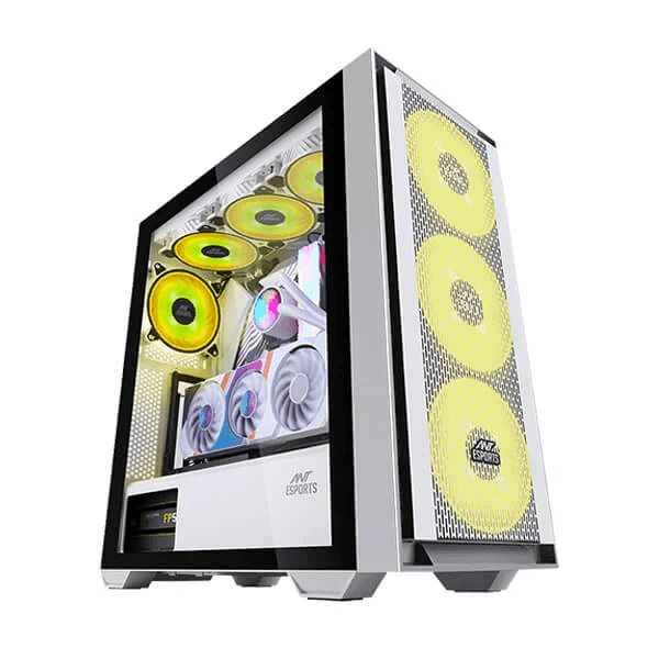 Ant Esports 690 Air ARGB (E-ATX) Cabinet - Black - 5