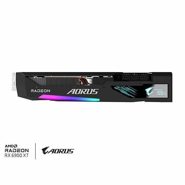 GIGABYTE AORUS Radeon RX 6900 XT MASTER 16GB (rev. 2.0) Graphics Card, MAX-COVERED Cooling, 16GB 256-bit GDDR6 - 3