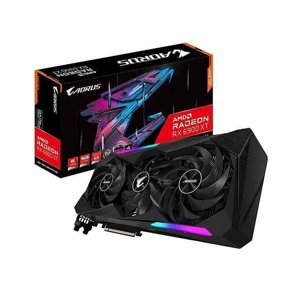 GIGABYTE AORUS Radeon RX 6900 XT MASTER 16GB (rev. 2.0) Graphics Card, MAX-COVERED Cooling, 16GB 256-bit GDDR6 - 1