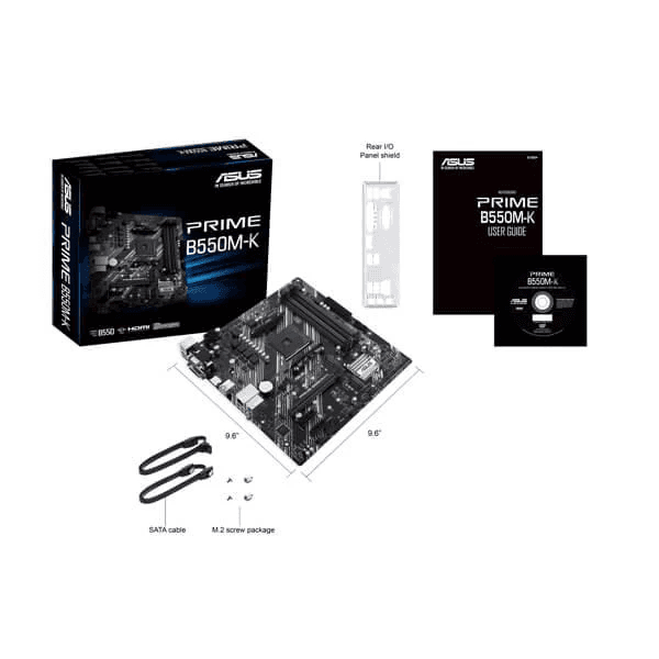 ASUS PRIME B550M-K Motherboard - 2