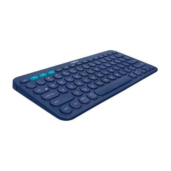 Logitech K380 Wireless Keyboard - Blue - 3
