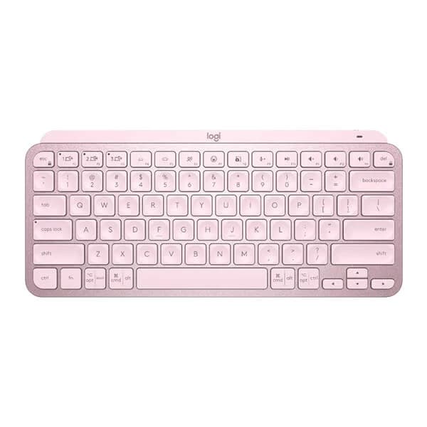 Logitech MX Keys Mini Wireless Keyboard - Rose - 1