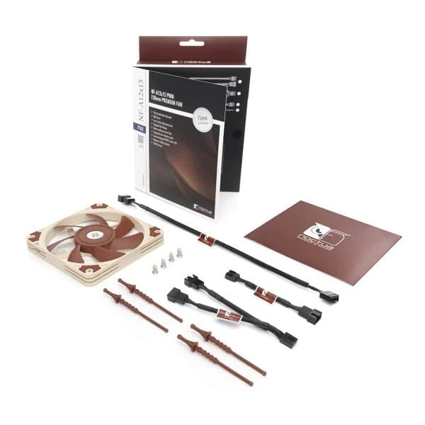 Noctua NF-A12x15 PWM Cabinet Fan (Single Pack) - 4