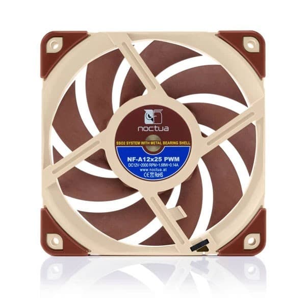 Noctua NF-A12x25 PWM Cabinet Fan (Single Pack) - 4