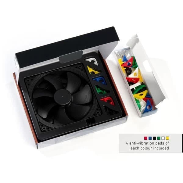 Noctua NF-A14 PWM Chromax Black Swap Cabinet Fan (Single Pack) - 5