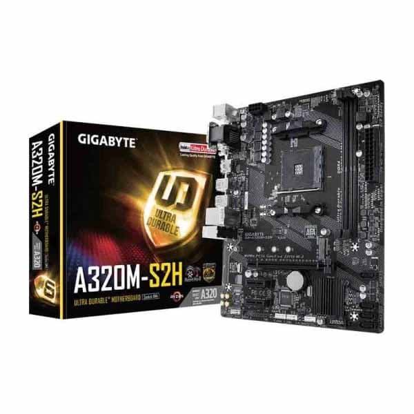 Gigabyte GA-A320M-S2H Motherboard (Rev. 1.X) - 1
