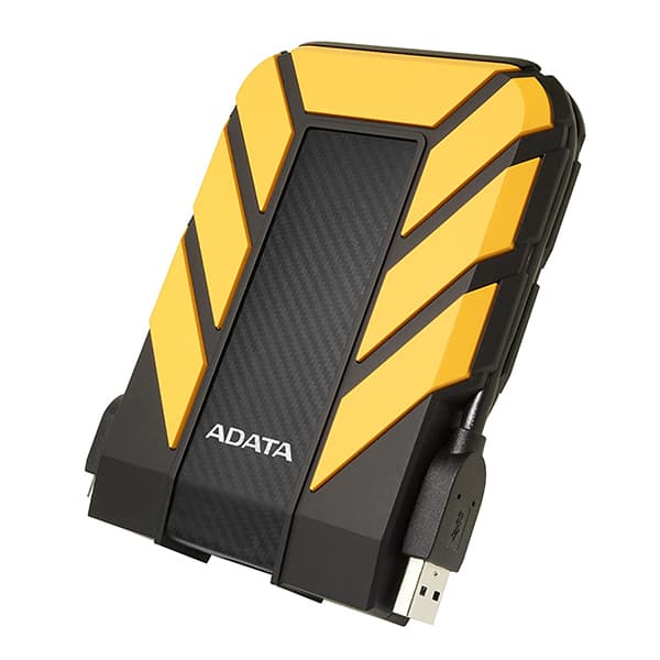 ADATA Durable HD710 Pro 1TB External Hard Drive - Yellow - 1