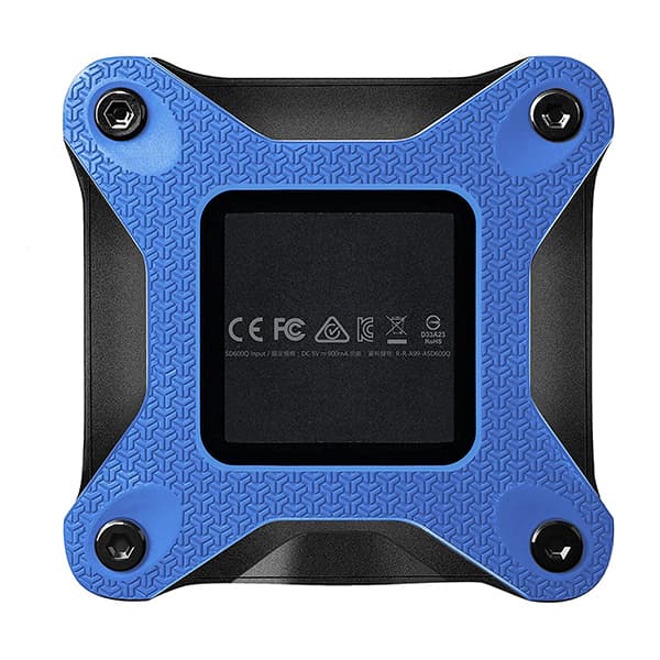 ADATA SD600Q 240GB PS5 Portable External SSD Solid State Drive - Blue - 2