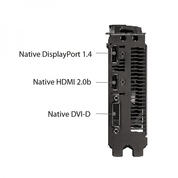 ASUS GTX 1650 DUAL OC 4GB GDDR5 Graphic Card - 3