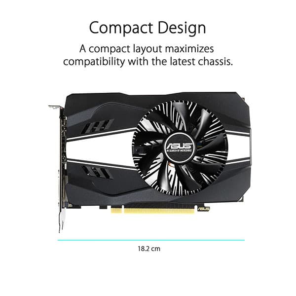 ASUS Phoenix GeForce GTX 1650 V2 OC 4GB GDDR6 GRAPHIC CARD - 2