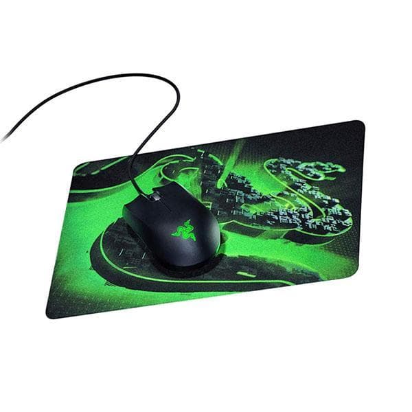 Razer Abyssus Lite and Razer Goliathus Mobile Construct Edition - Mouse and Mouse Mat Bundle - 3