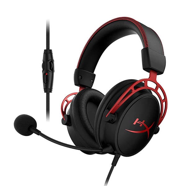 HyperX Cloud Alpha Pro Gaming Headset (Red) - 1