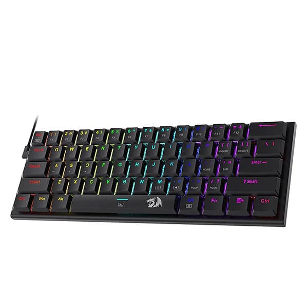 Redragon K614 Anivia 60% Ultra Thin Wired Mechanical Keyboard - 1