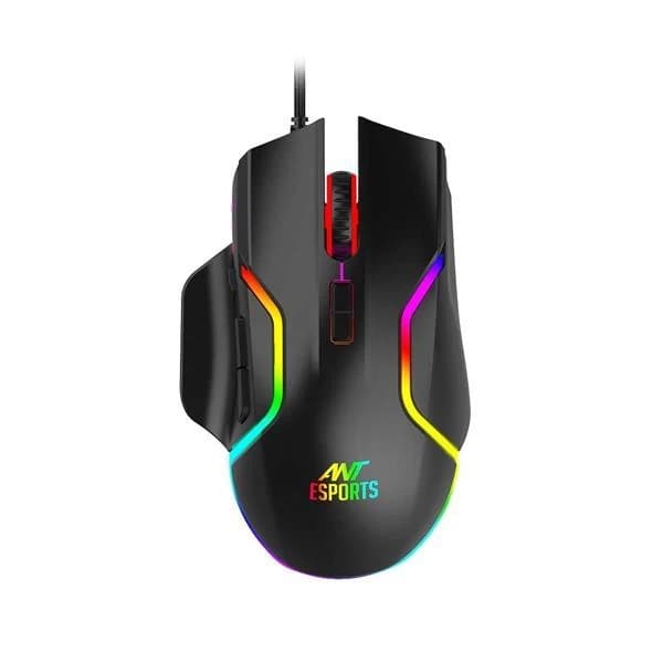 Ant Esports GM320 RGB Gaming Mouse (Black) - 1