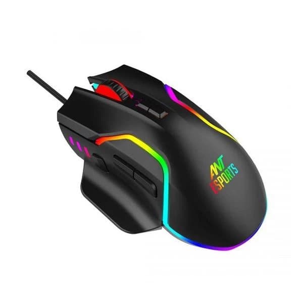 Ant Esports GM320 RGB Gaming Mouse (Black) - 3