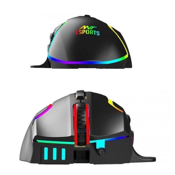 Ant Esports GM320 RGB Gaming Mouse (Black) - 2
