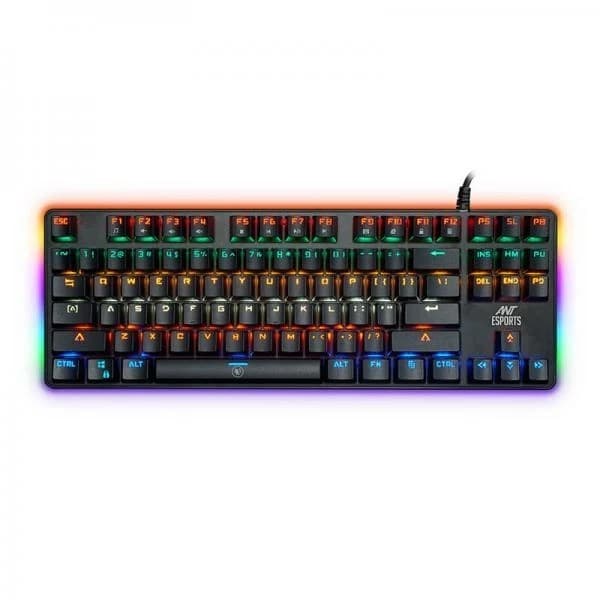 Ant Esports MK1000 TKL Mechanical Gaming Keyboard Blue Switches - 1