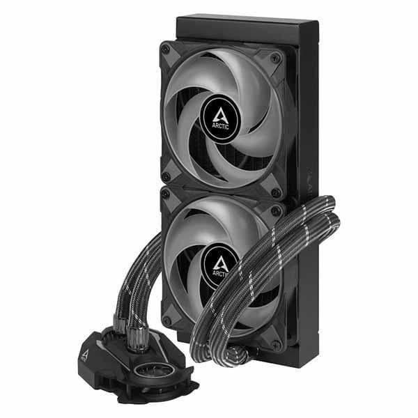 Arctic Liquid Freezer II 240 ARGB CPU Liquid Cooler (Black) - 5