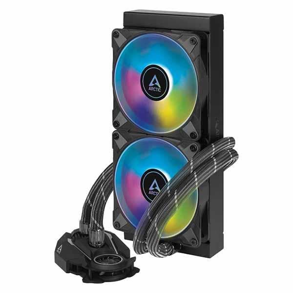 Arctic Liquid Freezer II 240 ARGB CPU Liquid Cooler (Black) - 2