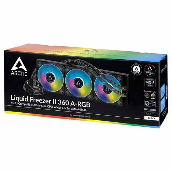 Arctic Liquid Freezer II 360 ARGB CPU Liquid Cooler - 2