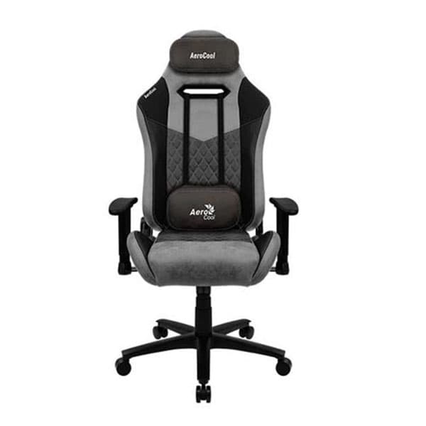 Aerocool Duke Aerosuede Gaming Chair (Ash Black) - 1