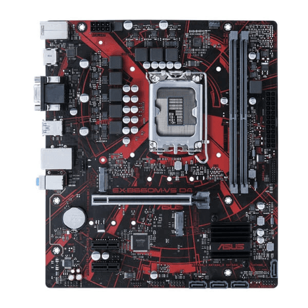 Asus EX-B660M-V5 D4 Intel Motherboard Supports Intel 12th, 13th & 14th Gen Processors - 1