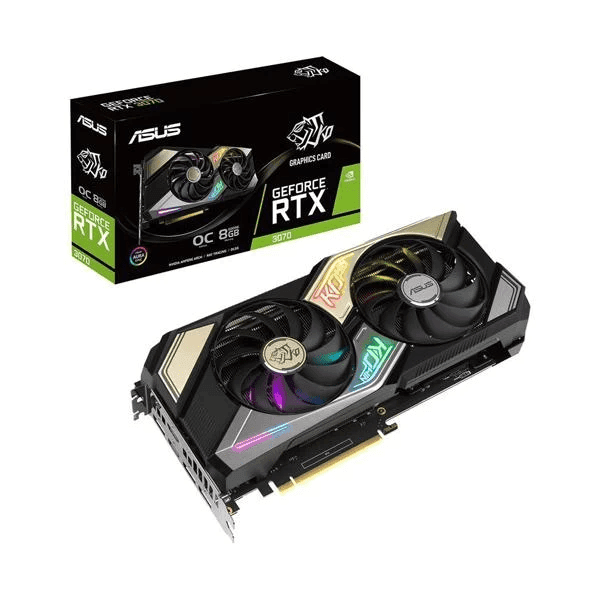 Asus KO RTX 3070 OC 8GB Graphics Card - 1