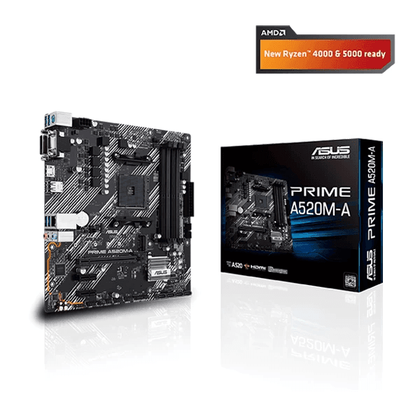 Asus Prime A520M-A Motherboard - 2