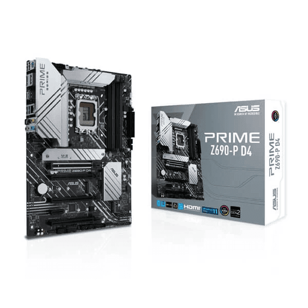 Asus Prime Z690-P D4 Intel Motherboard Supports Intel 12th, 13th & 14th Gen Processors - 1