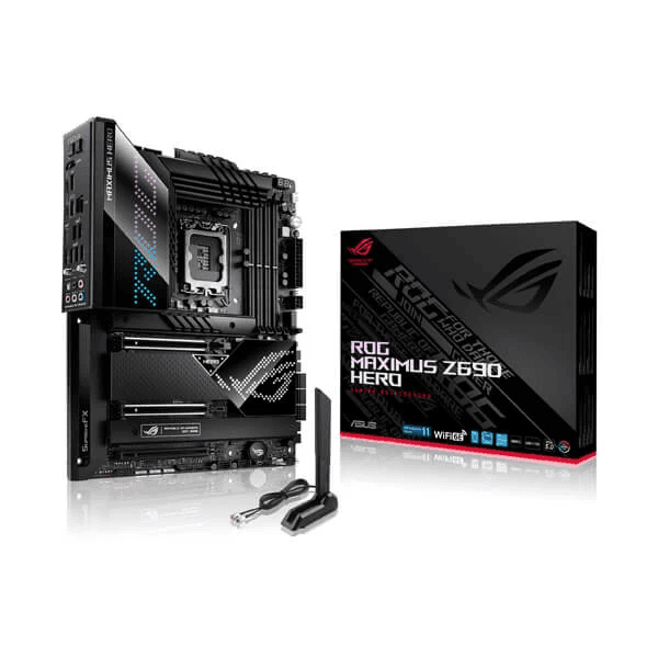 Asus ROG Maximus Z690 Hero (Wi-Fi) Intel Motherboard Supports Intel 12th, 13th & 14th Gen Processors - 1