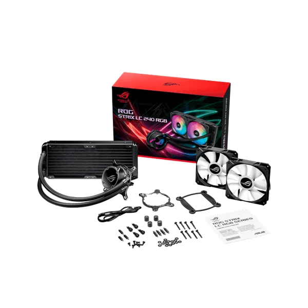 Asus Rog Strix LC 240 RGB CPU Liquid Cooler - 2