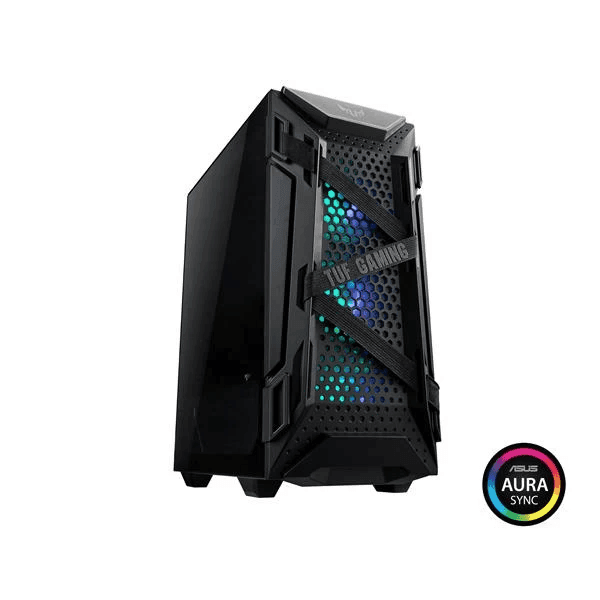 Asus TUF Gaming GT301 ARGB Cabinet (Black) - 2