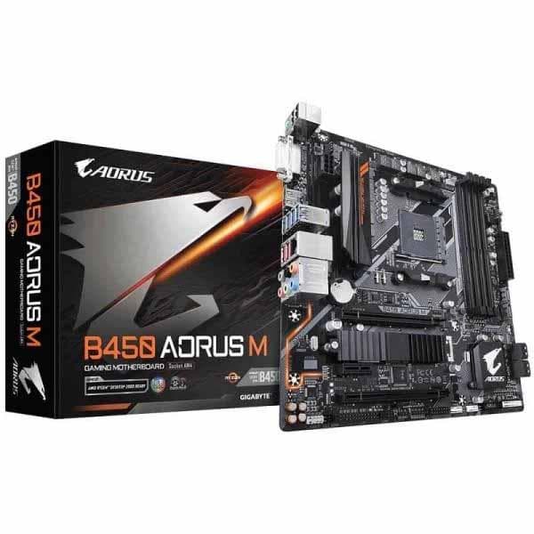 Gigabyte B450 AORUS M Motherboard - 1