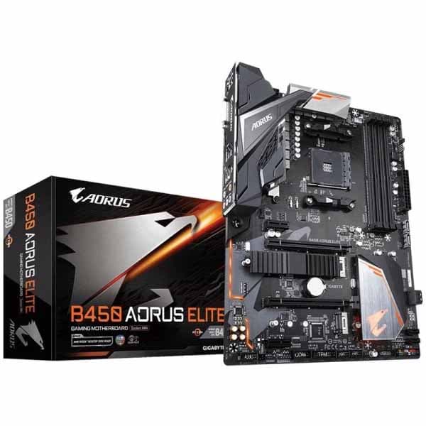 Gigabyte B450 AORUS ELITE Motherboard - 1