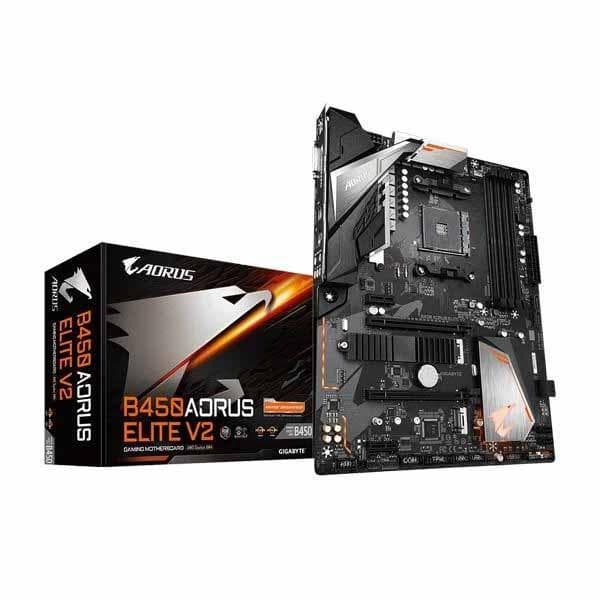 Gigabyte B450 AORUS Elite V2 Motherboard - 1
