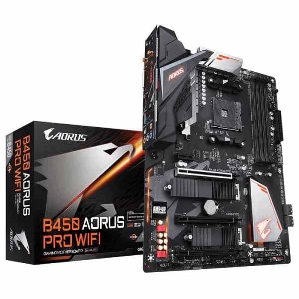 Gigabyte B450 AORUS PRO WIFI Motherboard - 1