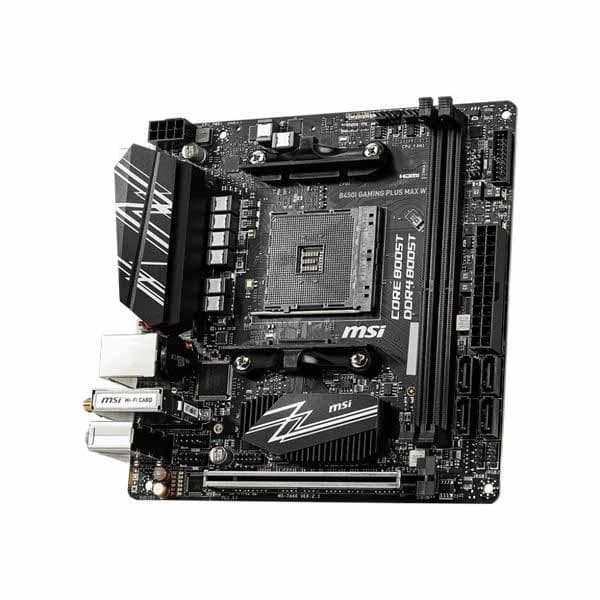 MSI B450I Gaming Plus Max WIFI Motherboard - 3