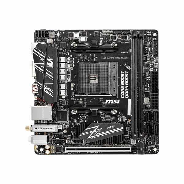 MSI B450I Gaming Plus Max WIFI Motherboard - 2