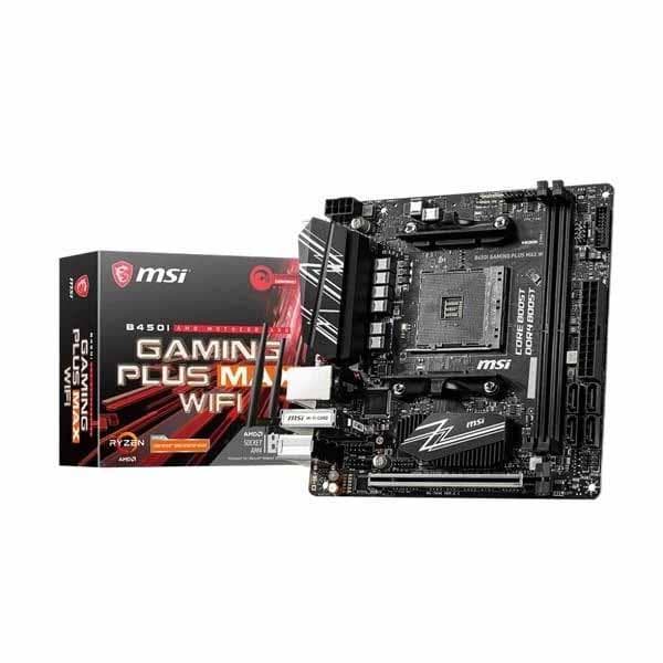 MSI B450I Gaming Plus Max WIFI Motherboard - 1