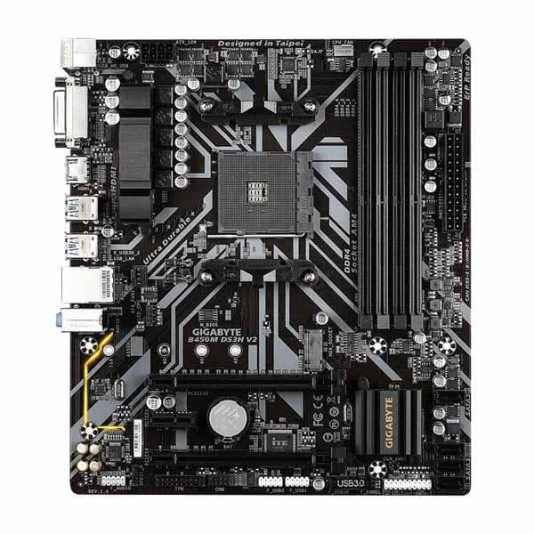 Gigabyte B450M DS3H V2 Motherboard - 4