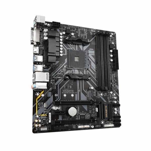 Gigabyte B450M DS3H V2 Motherboard - 5