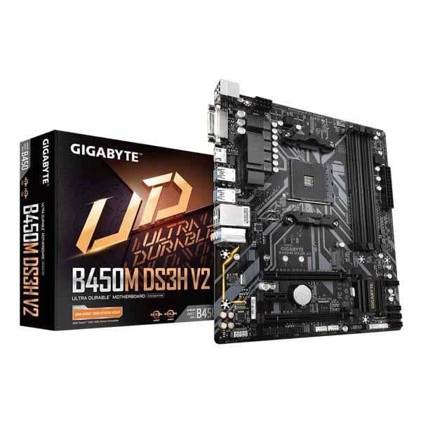 Gigabyte B450M DS3H V2 Motherboard - 1