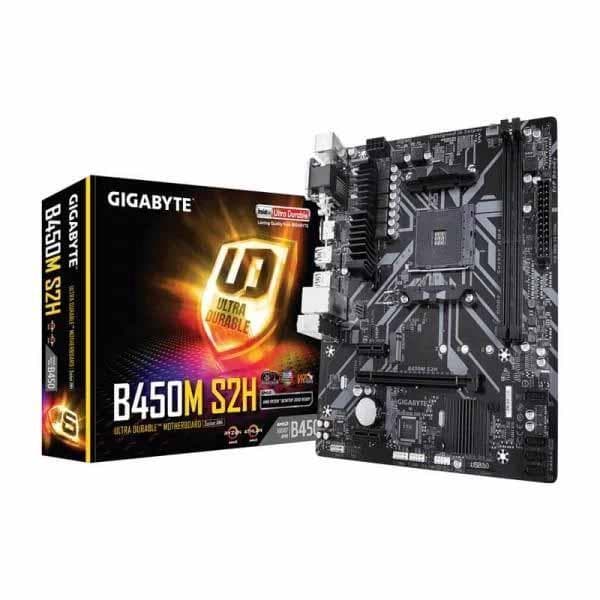 Gigabyte B450M S2H Motherboard - 1