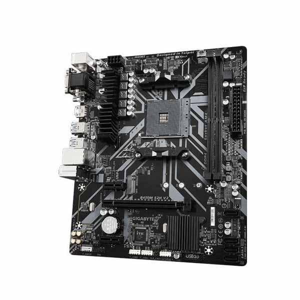 Gigabyte B450M S2H V2 Motherboard - 3