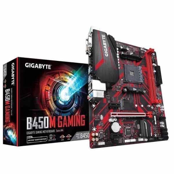 Gigabyte B450M Gaming Motherboard - 1