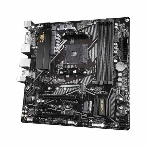 Gigabyte B550M DS3H Motherboard - 3