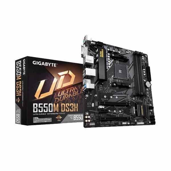Gigabyte B550M DS3H Motherboard - 1